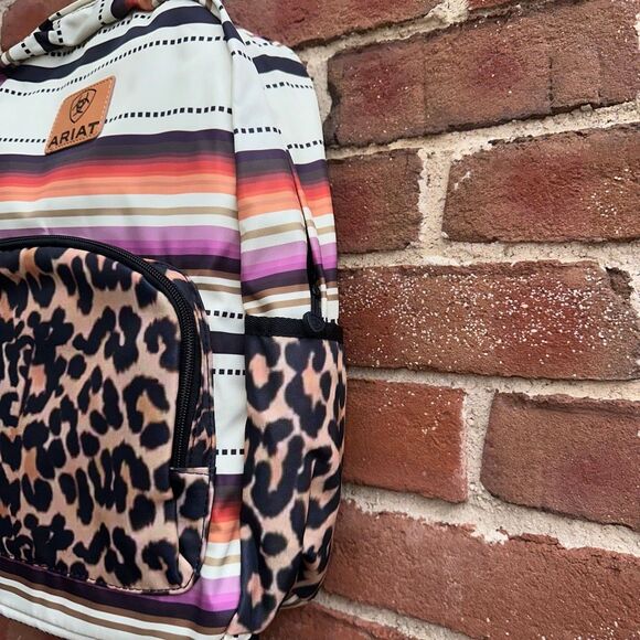Ariat Serape Cheetah Backpack Multicolor Western Bag NWOT main image 8